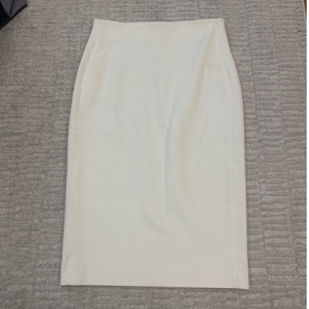 Vince Camuto Cream Pencil Skirt